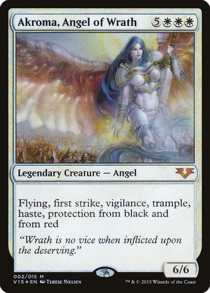 Akroma Angel of Wrath 2/15 (From the Vault: Angels)  - Foil | Good Games Modbury