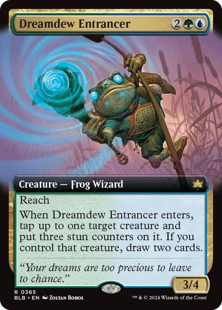 Dreamdew Entrancer 365/281 (Bloomburrow)  - Extended Art Foil | Good Games Modbury