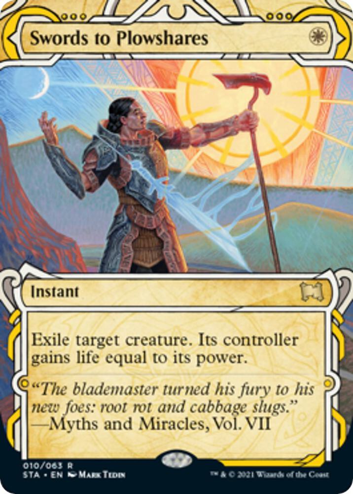 Swords to Plowshares 10/63 (Strixhaven: Mystical Archives)  - Foil | Good Games Modbury