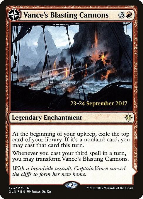 Vances Blasting Cannons 173s/120 (Prerelease Cards)  - Foil | Good Games Modbury