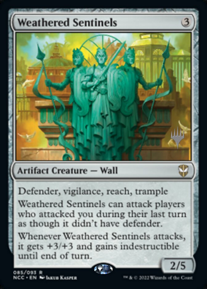 Weathered Sentinels (Promo Pack) [Streets of New Capenna Commander Promos] | Good Games Modbury