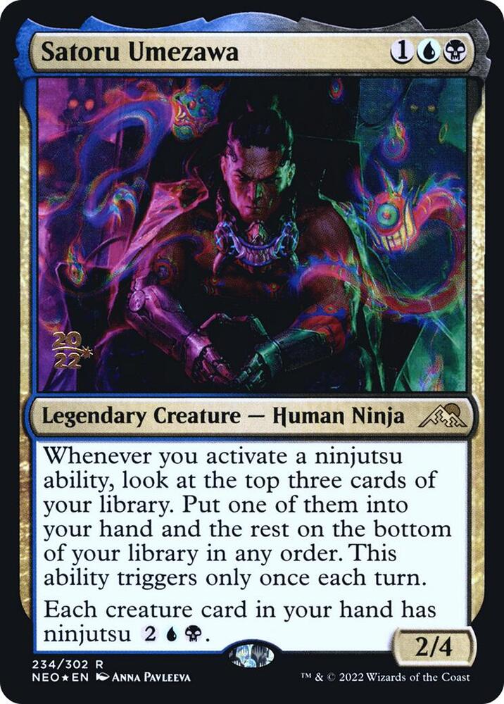 Satoru Umezawa 234s/157 (Prerelease Cards)  - Foil | Good Games Modbury