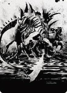 Karumonix the Rat King Art Card 70 (Art Series: Phyrexia: All Will Be One)  | Good Games Modbury