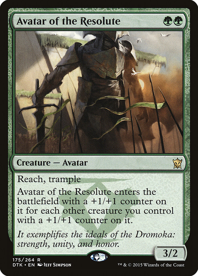 Avatar of the Resolute 175/264 (Dragons of Tarkir)  | Good Games Modbury