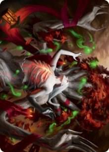Dryads Revival Art Card 50 (Art Series: Innistrad: Midnight Hunt)  | Good Games Modbury