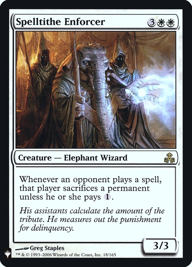 Spelltithe Enforcer [Mystery Booster] | Good Games Modbury
