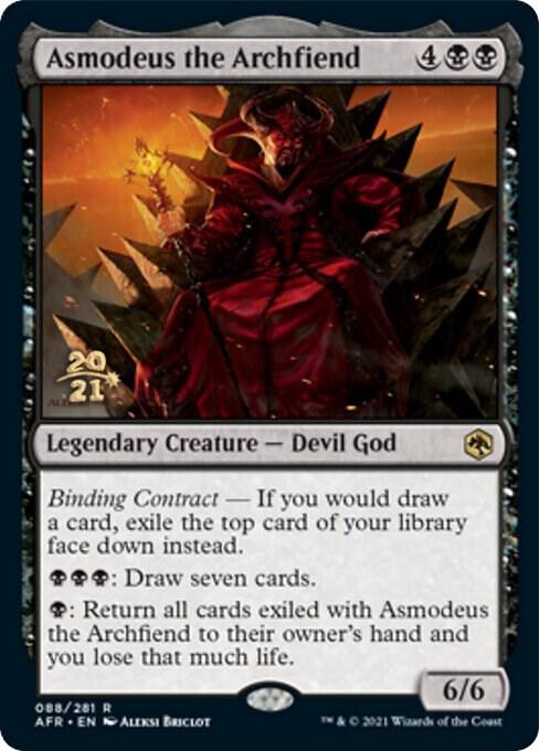 Asmodeus the Archfiend 88s/241 (Prerelease Cards)  - PreRelease Foil | Good Games Modbury