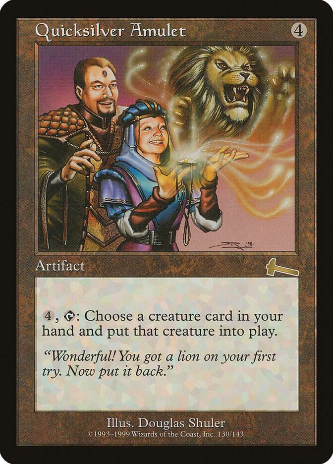 Quicksilver Amulet 130/143 (Urza's Legacy)  | Good Games Modbury