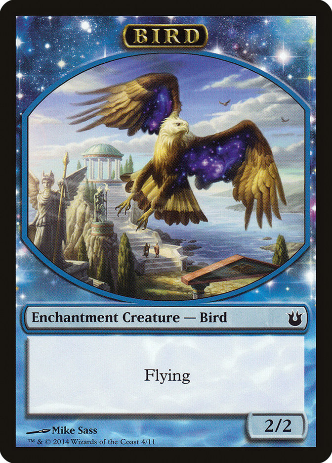 Bird Token (4/11) [Born of the Gods Tokens] | Good Games Modbury
