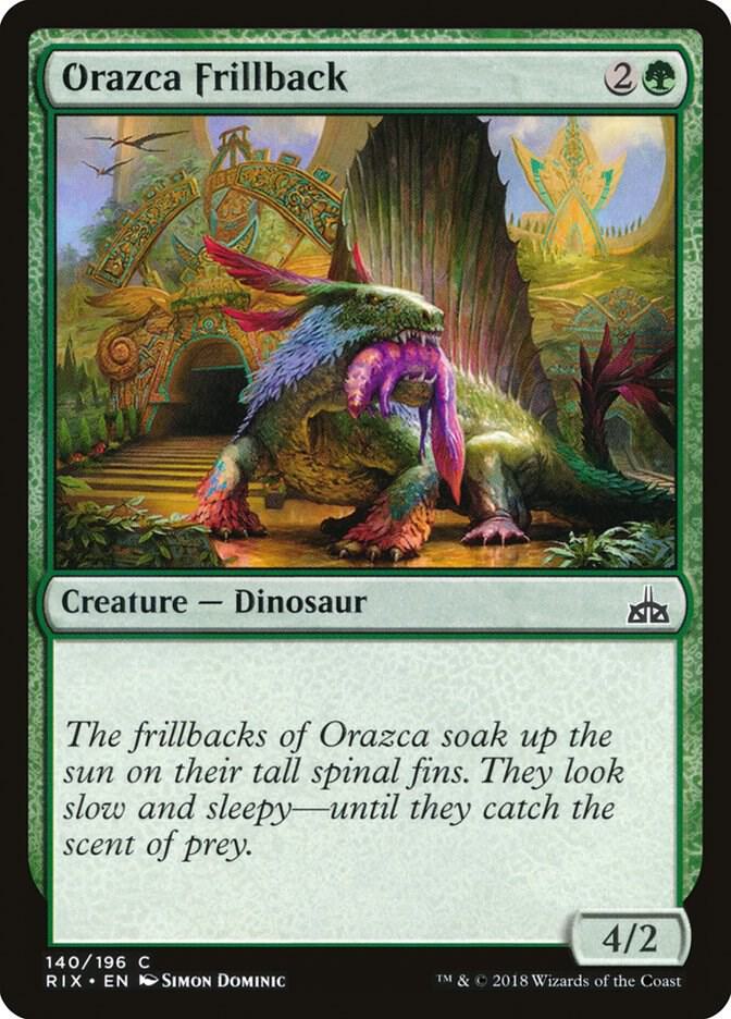 Orazca Frillback 140/196 (Rivals of Ixalan)  - Foil | Good Games Modbury