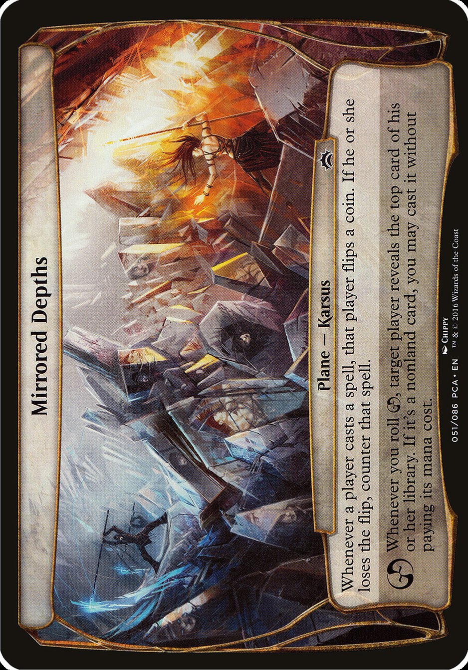 Mirrored Depths (Planes) [Planechase Anthology Planes] | Good Games Modbury