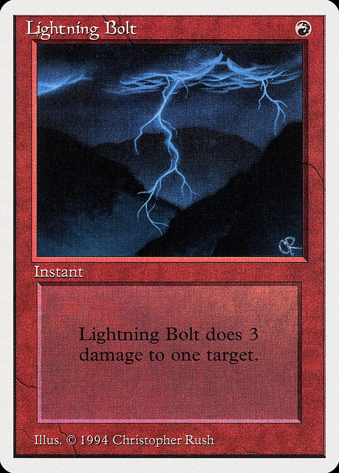 Lightning Bolt [Summer Magic / Edgar] | Good Games Modbury