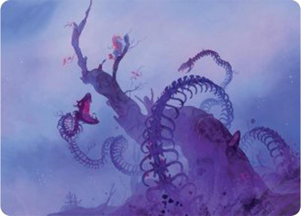 Coiling Rebirth Art Card 44 (Art Series: Bloomburrow)  | Good Games Modbury