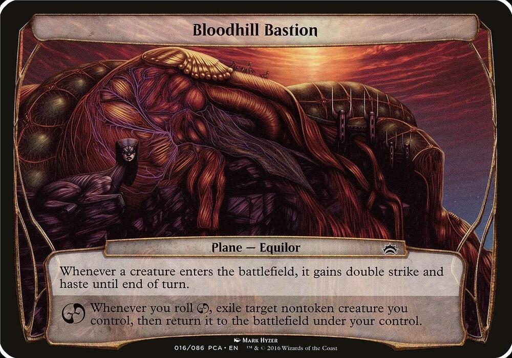 Bloodhill Bastion Planechase Anthology 16/86 (Oversize Cards)  | Good Games Modbury