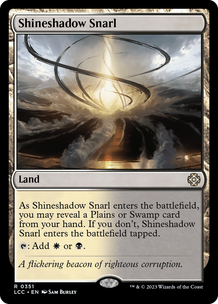 Shineshadow Snarl [The Lost Caverns of Ixalan Commander] | Good Games Modbury