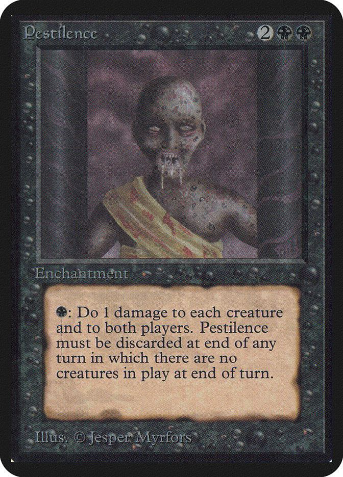 Pestilence [Alpha Edition] | Good Games Modbury