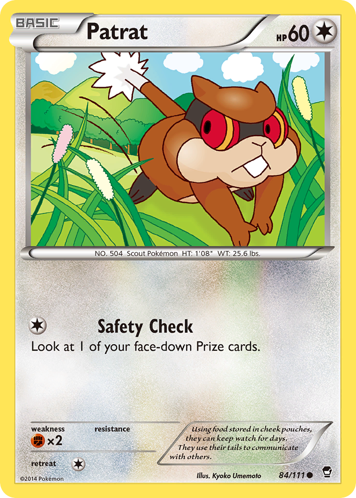 Patrat (84/111) [XY: Furious Fists] | Good Games Modbury