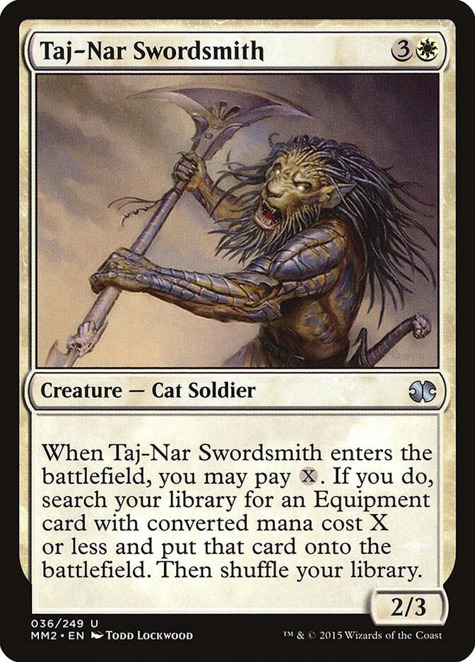Taj-Nar Swordsmith 36/249 (Modern Masters 2015)  - Foil | Good Games Modbury