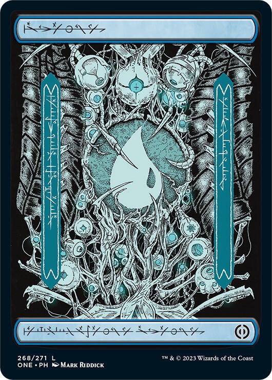 Island 268 (Phyrexia: All Will Be One)  - Full Art | Good Games Modbury