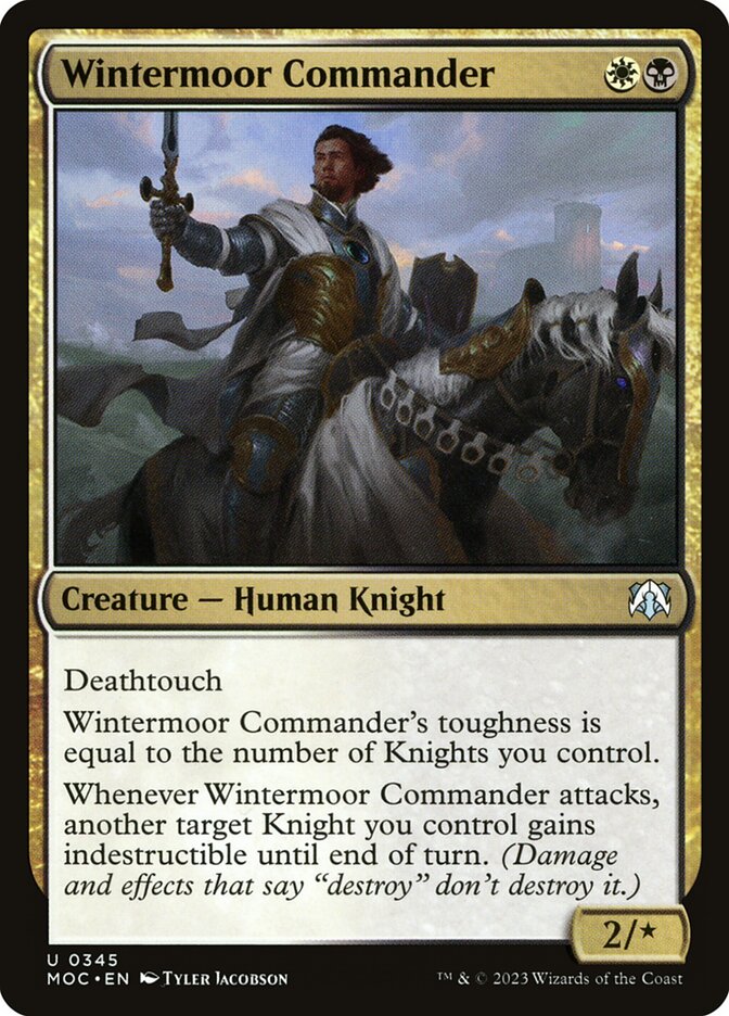 Wintermoor Commander 345/444 (Commander: March of the Machine)  | Good Games Modbury