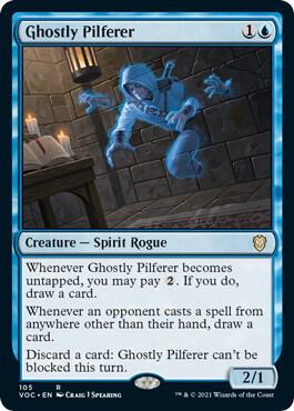 Ghostly Pilferer 105/38 (Commander: Innistrad: Crimson Vow)  | Good Games Modbury