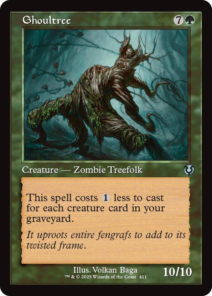 Ghoultree 411/287 (Innistrad Remastered)  - Retro Foil | Good Games Modbury