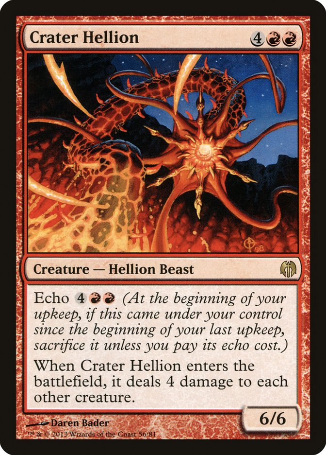 Crater Hellion [Duel Decks: Heroes vs. Monsters] | Good Games Modbury