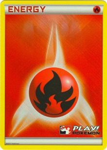 Fire Energy (2011 Play Pokemon Promo) [League & Championship Cards] | Good Games Modbury