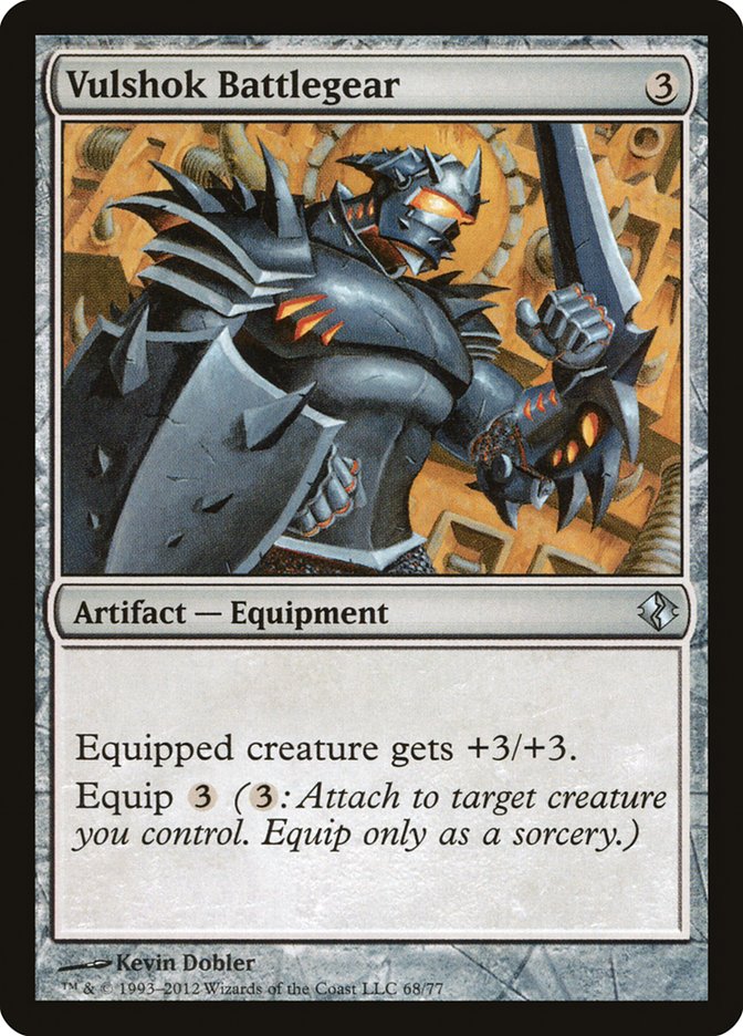 Vulshok Battlegear [Duel Decks: Venser vs. Koth] | Good Games Modbury