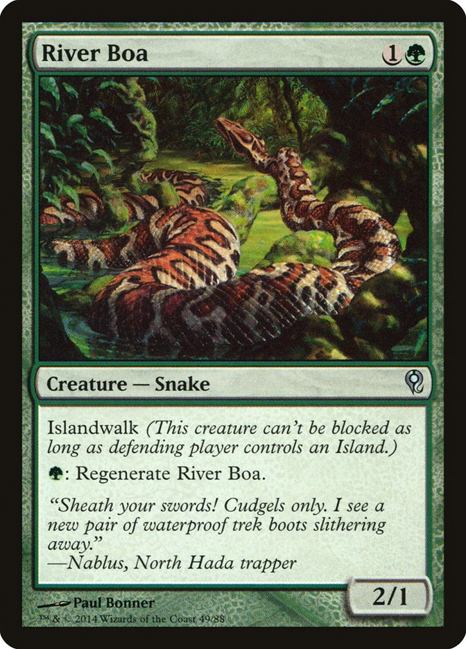 River Boa 49/88 (Duel Decks: Jace vs. Vraska)  | Good Games Modbury