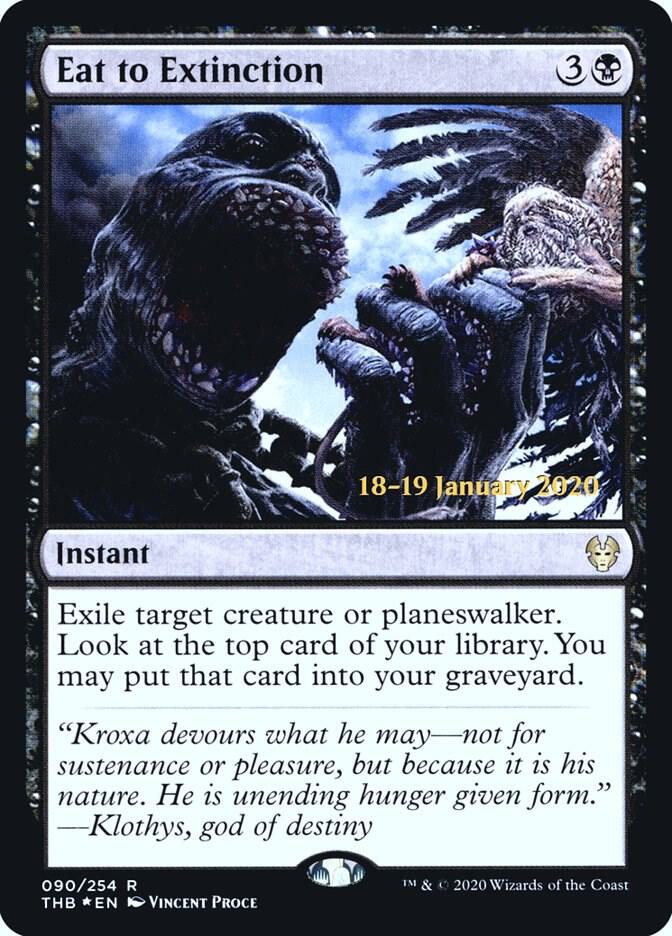 Eat to Extinction 90s/137 (Prerelease Cards)  - Foil | Good Games Modbury