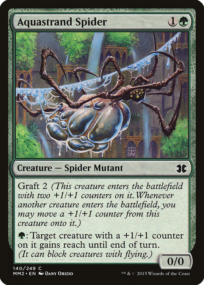 Aquastrand Spider 140/249 (Modern Masters 2015)  - Foil | Good Games Modbury