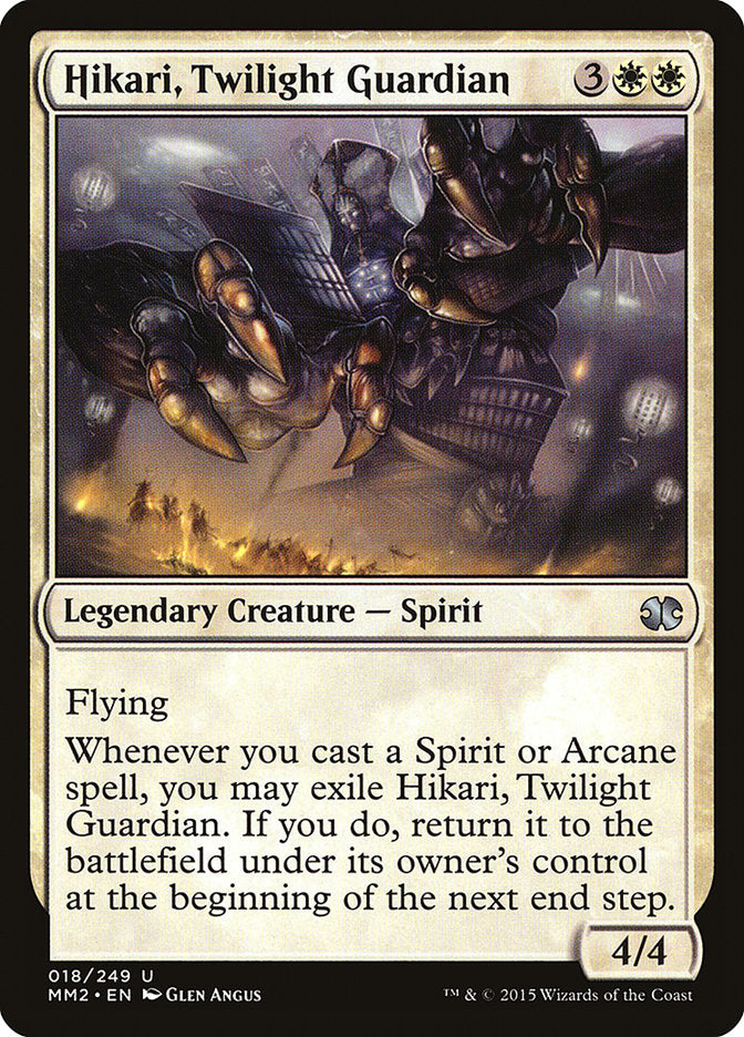 Hikari, Twilight Guardian 18/249 (Modern Masters 2015)  - Foil | Good Games Modbury
