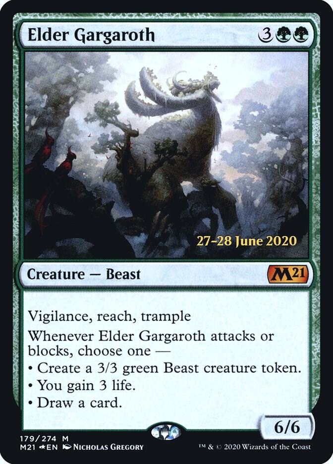 Elder Gargaroth 179s/137 (Prerelease Cards)  - Foil | Good Games Modbury