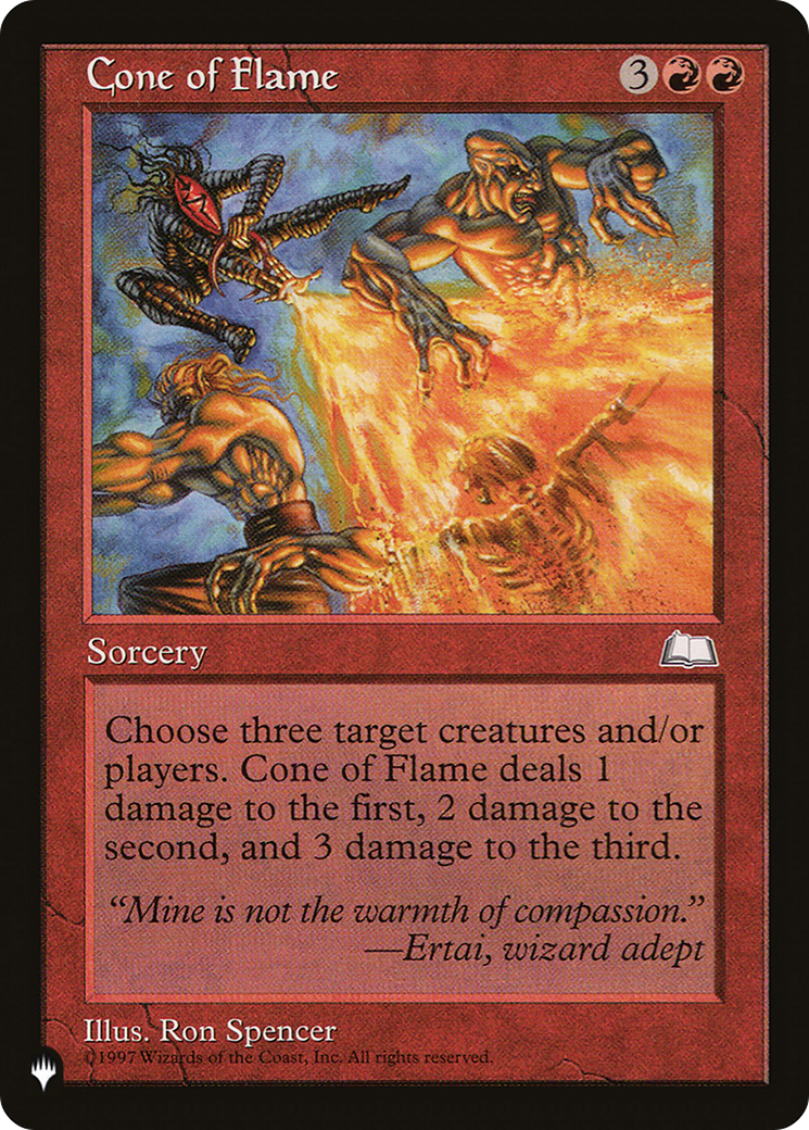 Cone of Flame [The List Reprints] | Good Games Modbury