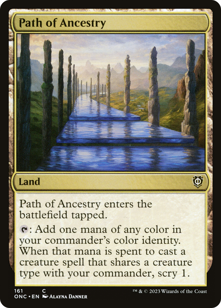 Path of Ancestry [Phyrexia: All Will Be One Commander] | Good Games Modbury