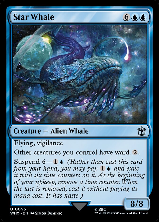 Star Whale 55 (Universes Beyond: Doctor Who)  - Foil | Good Games Modbury