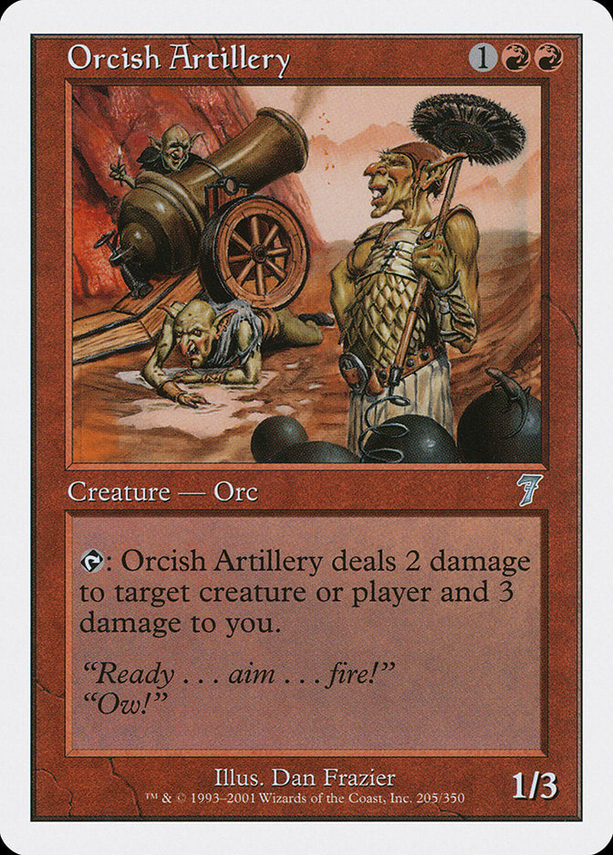 Orcish Artillery [Seventh Edition] | Good Games Modbury