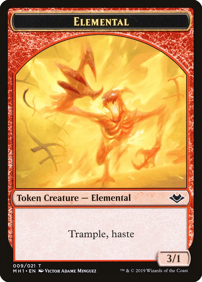 Elemental Token (009/021) [Modern Horizons Tokens] | Good Games Modbury