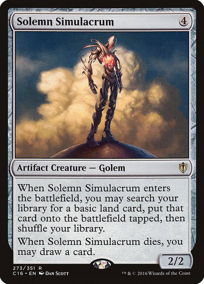 Solemn Simulacrum 273/351 (Commander 2016)  | Good Games Modbury