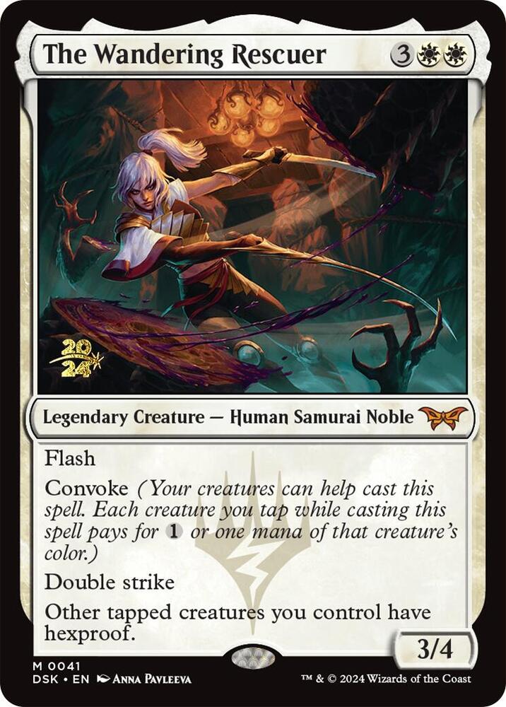 The Wandering Rescuer 41s/180 (Prerelease Cards)  - Foil | Good Games Modbury