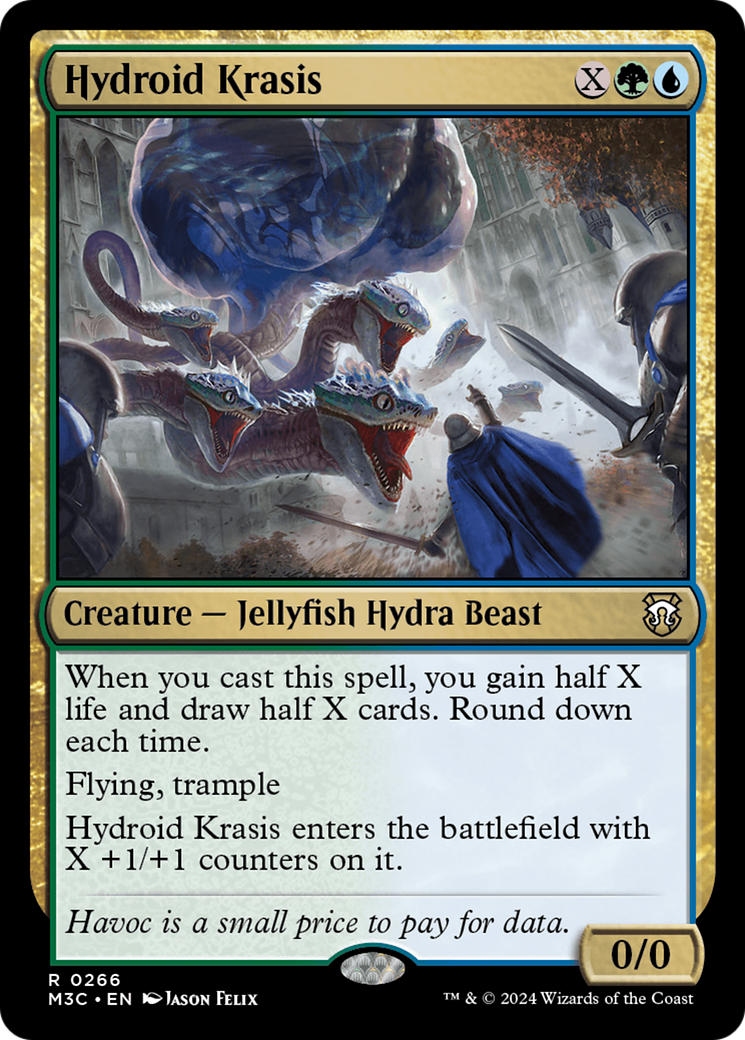 Hydroid Krasis (Ripple Foil) [Modern Horizons 3 Commander] | Good Games Modbury