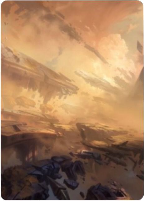 Plains Art Card 7 81 7 (Art Series: Zendikar Rising)  | Good Games Modbury