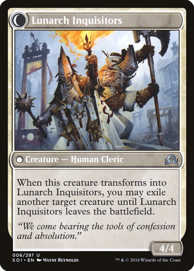 Avacynian Missionaries // Lunarch Inquisitors [Shadows over Innistrad] | Good Games Modbury
