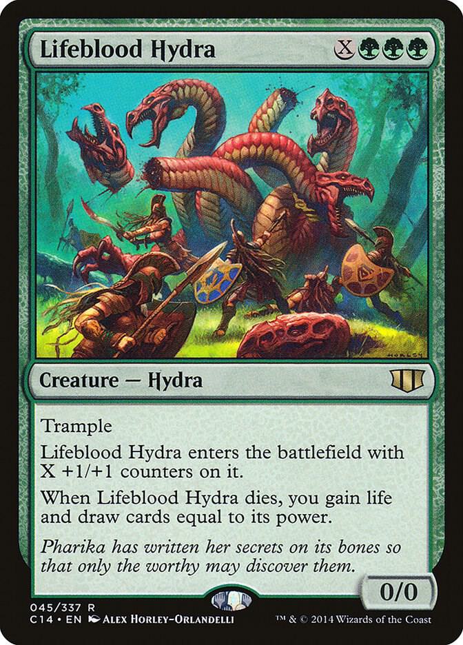 Lifeblood Hydra 45/337 (Commander 2014)  | Good Games Modbury