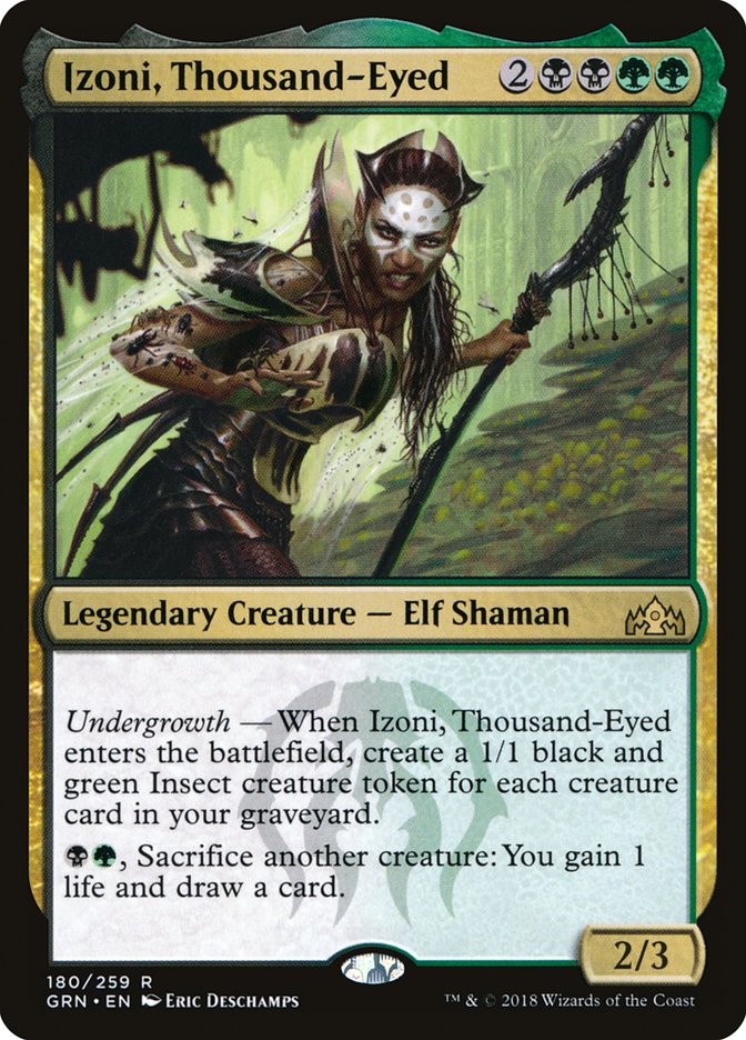 Izoni, Thousand-Eyed 180/259 (Guilds of Ravnica)  | Good Games Modbury