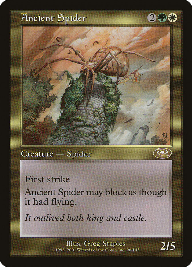 Ancient Spider 96/143 (Planeshift)  - Foil | Good Games Modbury