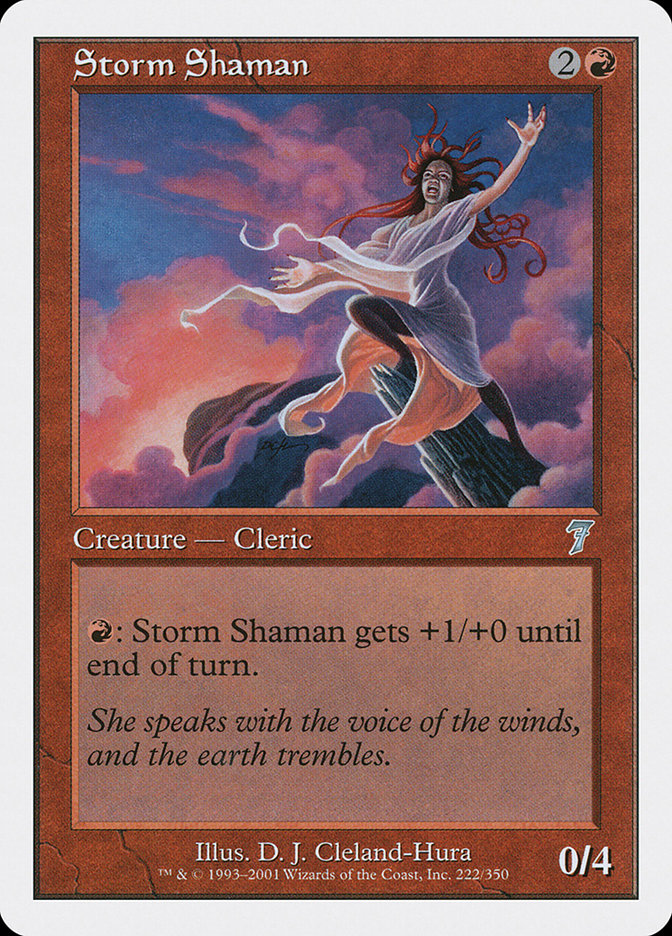 Storm Shaman 222/350 (7th Edition)  | Good Games Modbury