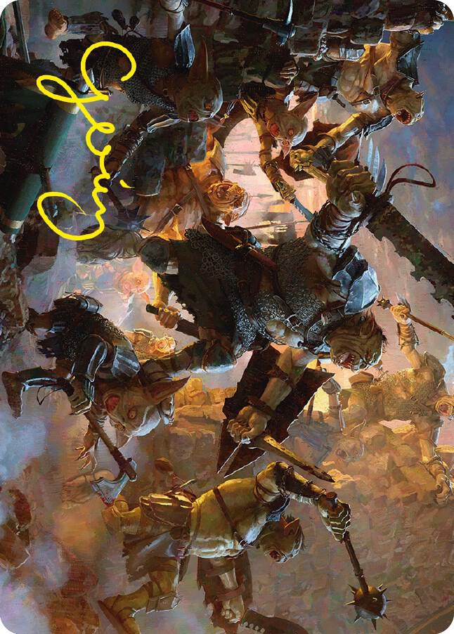 Thrill of Possibility Art Card Gold Stamped Signature 71 (Art Series: Universes Beyond: The Lord of the Rings: Tales of Middle-earth)  | Good Games Modbury