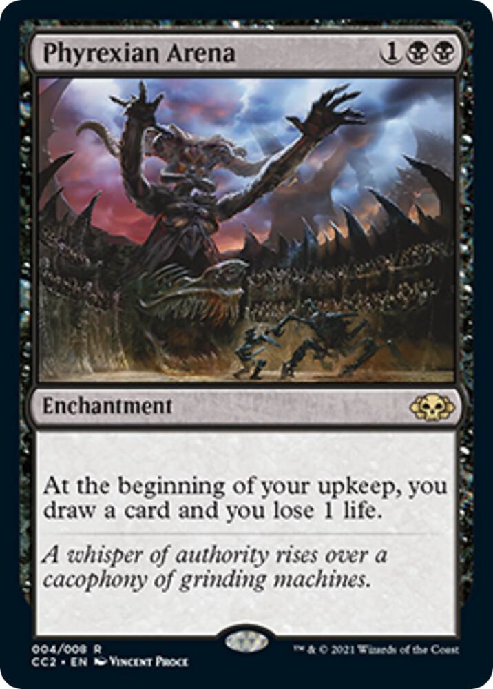 Phyrexian Arena 4 (Commander Collection: Black)  - Foil | Good Games Modbury